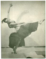 Tanečnice Taťána Pexová-Jašková, 1935