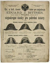 Nabídkový katalog stejnokrojů Praha, přelom 18. a 19. st.
